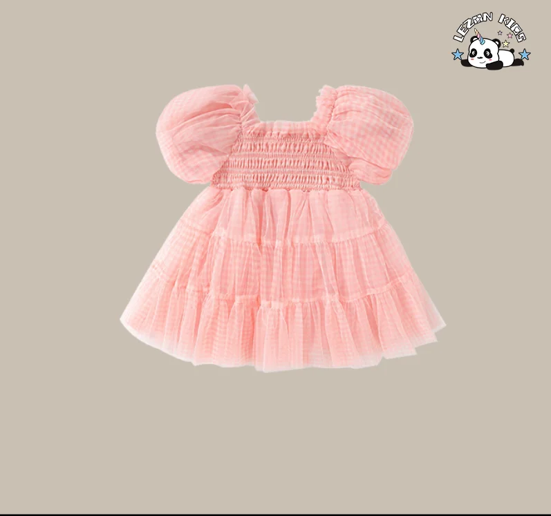 LEZONKIDS - Children's Fashion Sweet Girls Dress For Litter girl